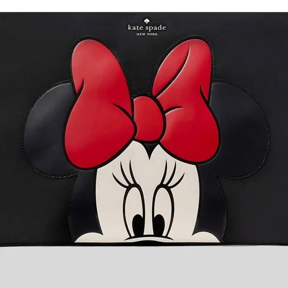 Disney Minnie Mouse Black Laptop Cover
